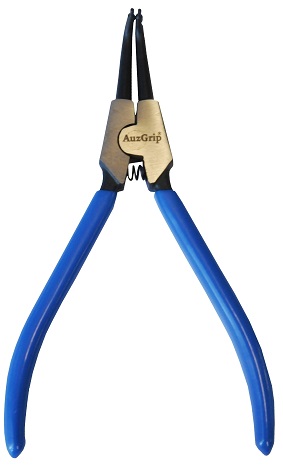 AUZGRIP - BENT EXTERNAL CIRCLIP PLIER 175MM